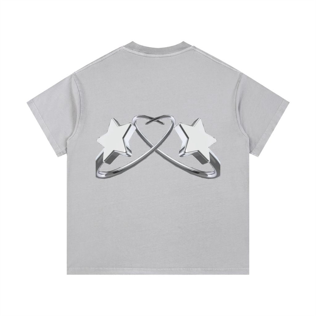 Vintage Wash Haven Crest Cotton T-Shirt