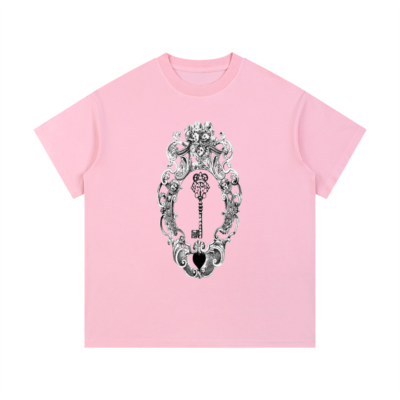 Vintage Wash Haven Crest Cotton T-Shirt